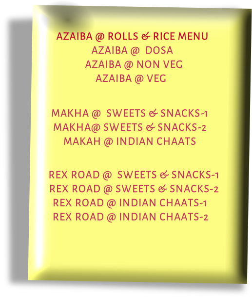 REX ROAD @ INDIAN CHAATS-2
